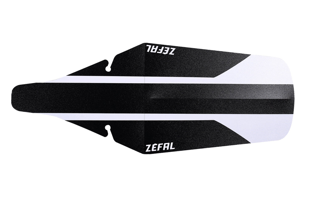 SHIELD LITE XL REAR MUDGUARD - WHITE/BLACK