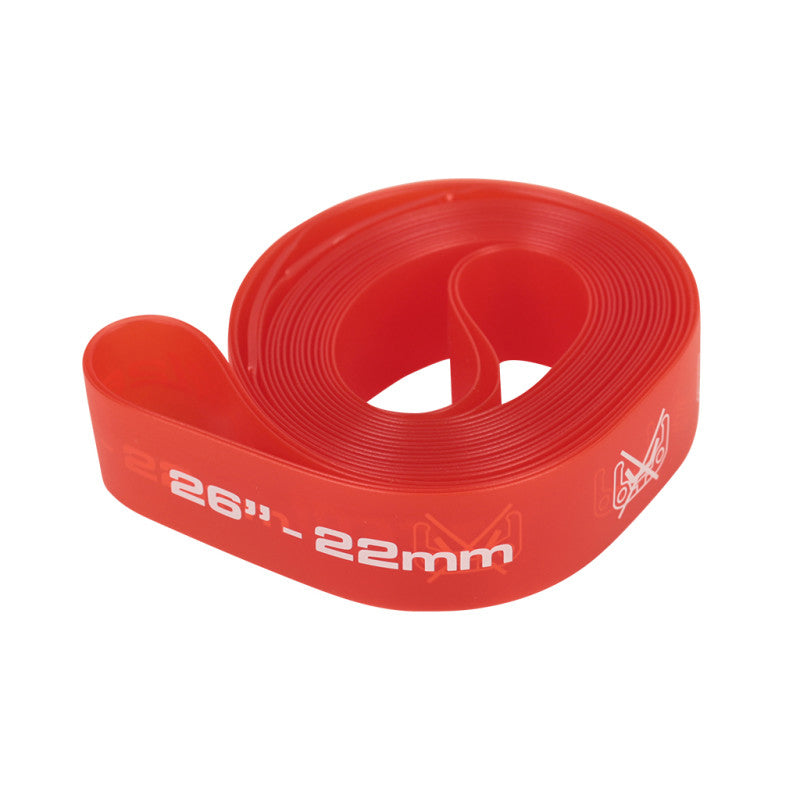 SOFT RIM TAPES 22MM 26'' RED - 2 PC